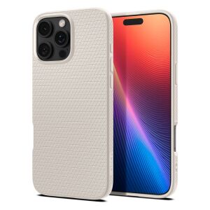 Spigen Liquid Air hátlap tok Apple iPhone 16 Pro Max Natural Titanium telefonhoz 126610794 - Spigen