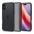 Spigen Ultra Hybrid Frost Black iPhone 16 tok, a frost black dizájnt és a hibrid konstrukciót bemutatva