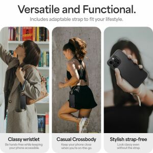 Spigen Cyrill Kajuk Classic Charm Magsafe Tokhoz Iphone 16 Pro Fekete Számára 126612437 - Spigen