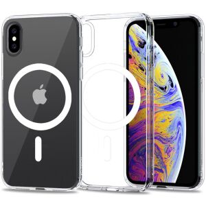 Husă transparentă Tech-Protect Magmat pentru iPhone X/XS cu compatibilitate MagSafe - Tech-Protect Huse telefon