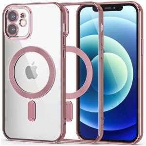 Tech-Protect MagShine Różowe Złoto iPhone 11 Etui MagSafe - Tech-Protect Kontakty telefoniczne