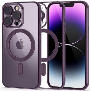 Tech-Protect Magshine Lila MagSafe Hülle für iPhone 14 Pro - Tech-Protect Handyhüllen