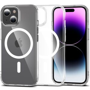 Husă Transparentă Tech-Protect Flexair Hybrid MagSafe pentru iPhone 15 - Tech-Protect Huse telefon
