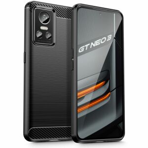 Husă Tech-Protect TPU Carbon Negru pentru Realme GT Neo 3 - Tech-Protect Huse telefon