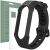 Tech-Protect Armor Čierny náhradný remienok pre Xiaomi Mi Band 5/6/7/NFC s balením