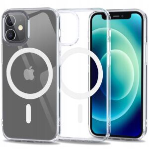 Przezroczyste etui Tech-Protect Flexair Hybrid do iPhone'a 12 Mini z MagSafe - Tech-Protect Kontakty telefoniczne