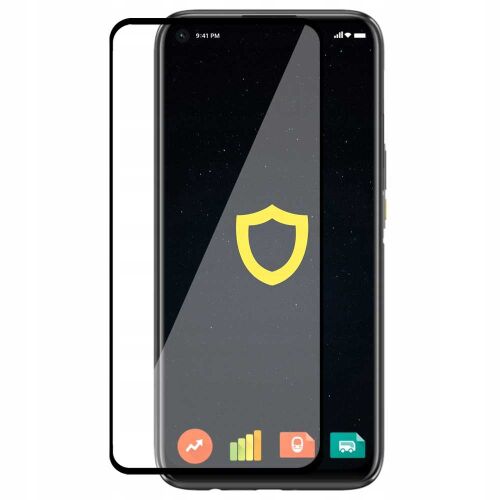 Spacecase 5D Edzett üveg képernyővédő HTC Desire 20 Pro telefonon - Spacecase