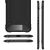 Több nézet a Spacecase SC X-Armor védőtokról Poco X3 NFC/Pro telefonhoz