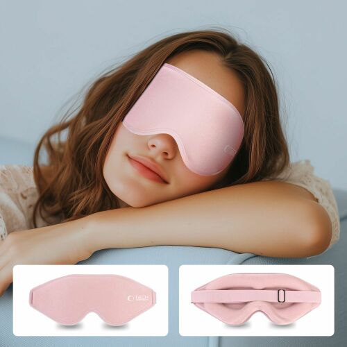 Tech-Protect Eyeshade Baby Pink Alvómaszk Kényelmes A Szemért 126638119