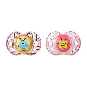 Tommee Tippee 6-18m fun style 2 db #rózsaszín robot 30332561