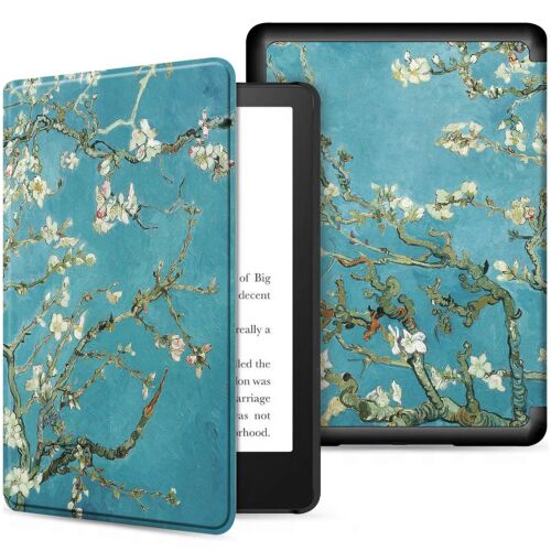 Tech-Protect Smartcase pentru Kindle 11 2022, design Sakura, husă eBook reader