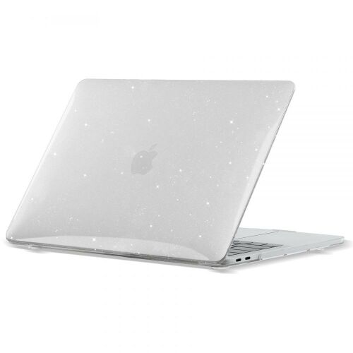 Husă Tech-Protect Glitter Clear Macbook Air 13 (2018-2020) Vedere în unghi