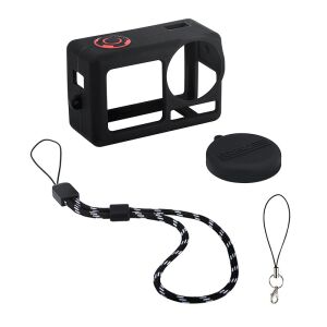 STARTRC Silikónová ochranná sada pre DJI Action 5 Pro, obsahuje kryt objektívu a remienky na zápästie - Príslušenstvo pre dróny