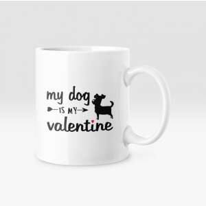 My dog is my valentine bögre 41445174 