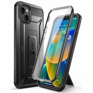 Husa pentru iPhone 13 / iPhone 14 - Supcase Unicorn Beetle Pro - Black 126650455 - Supcase Huse telefon