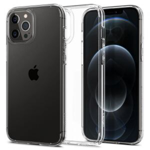 Spigen Ultra Hybrid Crystal Clear Hülle für iPhone 12 Pro Max - Spigen