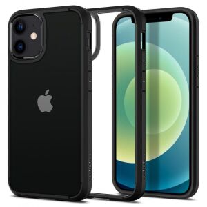 Spigen nakładka Ultra Hybrid do iPhone 12 / 12 Pro 6,1&quot; matte czarna 126656506 - Spigen