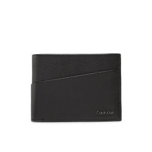 Pánska peňaženka Calvin Klein Diagonal Trifold K50K510607 Black 13 x 9,5 x 2,5 cm