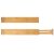 RUHHY Verstellbares Schubladen-Organizer-Set aus Bambus