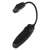 EMOS LED book light with flexible neck and clip, black