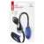 EMOS LED book light packaging, black and blue, 8 lm, 3 m