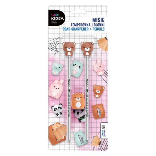 Kidea Macis HB grafitceruza macis hegyezővel, 2 darabos szett