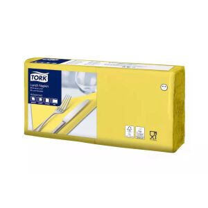 Tork szalvéta Lunch Advanced 33/2 SÁRGA, 200 lap/csg, 10csg/karton 126673446 - Tork