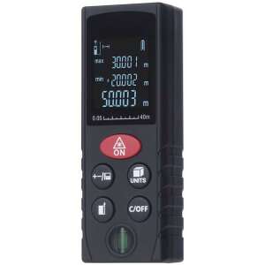Emos M0502 laserski daljinomjer, crni, domet 40 m - EMOS