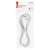 EMOS 2m white extension cord in packaging