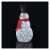 61cm LED Snowman Christmas Decoration with Cold White Lights