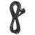 EMOS 5 meter black extension cord, black cable, plug