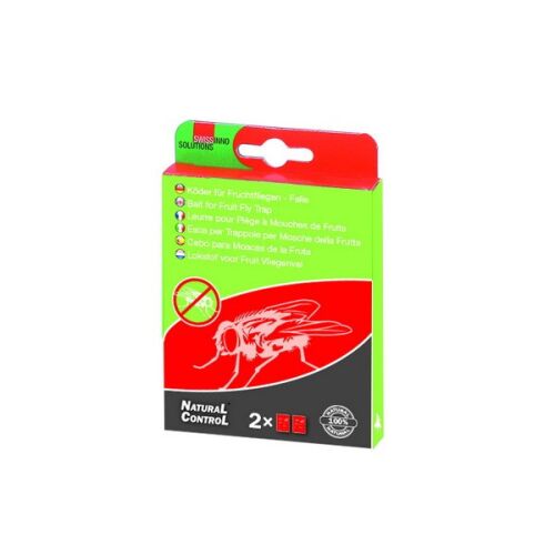 Natural Control Gyümölcslégy csapda utántöltő, 2 db, nem mérgező, hosszan tartó vonzerő