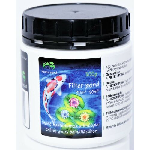 Home Pond Filter Pond 300g tó indító baktérium a biológiai szűréshez - Kerti tó vízkezelő