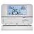 EMOS programmable wired OpenTherm room thermostat P5606OT, showing the display with time, temperature and settings, and the buttons