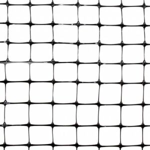 Vakondháló erősített PP3 45g/m2 BOP 2 x 25 m (50m2) - 15 x 15 mm fekete vakondrács 126677079 - Vakondháló