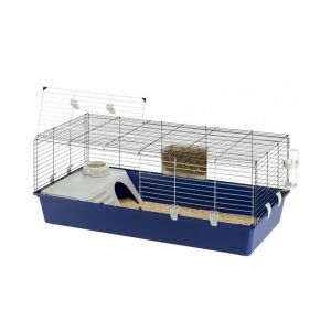 Ferplast Rabbit 120 nyúlketrec felszereléssel kék 126677537 - Ferplast