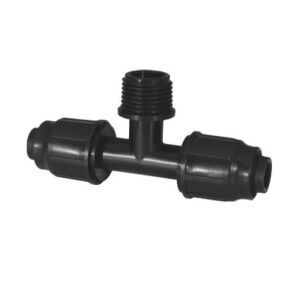 LPE T-idom 16mm x 1/2" x 16mm KM kúpos IT - Külső menetes 126677577 - Csatlakozó és kiegészítő