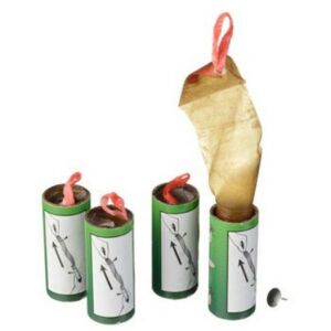 Ragacsos rovarfogó szalag, 4 db-os csomag, legyek fogására, beltéri és kültéri használatra - Rovarcsapda