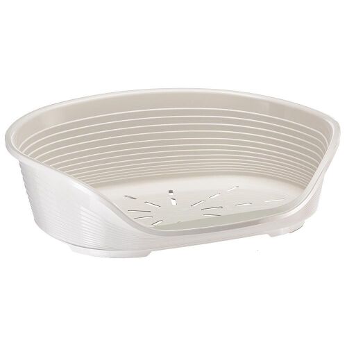 Ferplast Siesta Deluxe 6 kutyaágy, fehér, műanyag, kényelmes, tartós, könnyen tisztítható - Ferplast