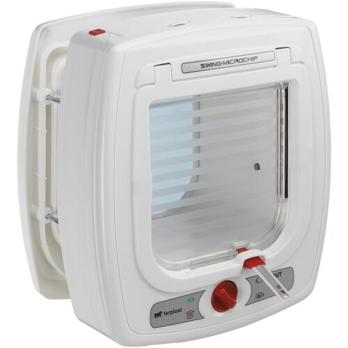 Ferplast Swing Microchip kutya és macskaajtó Fehér 126678313