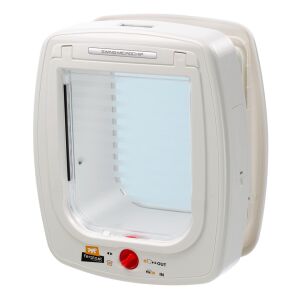 Ferplast Swing Microchip Large fehér kutya és macska ajtó 126678315 - Ferplast