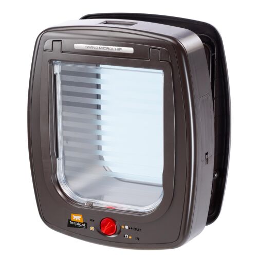 Ferplast Swing Microchip Large barna kutya és macska ajtó 126678316