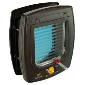 Ferplast Swing 5 kutya és macskaajtó Barna 126678330 - Ferplast