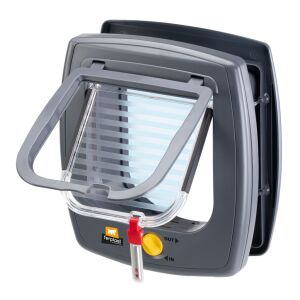 Ferplast Swing 5 Kutya és macska ajtó szürke 126678331 - Ferplast