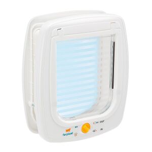 Ferplast Swing 9 kutya és macskaajtó Fehér 126678336 - Ferplast