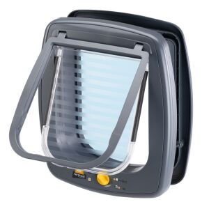 Ferplast Swing 9 Kutya és macskaajtó szürke 126678338 - Ferplast