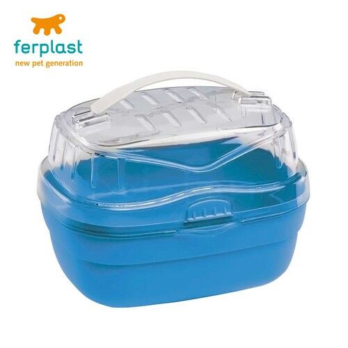 Ferplast Aladino Small kék kisállat hordozó hörcsögöknek