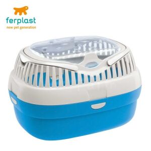 Ferplast Aladino Large kék kisállat szállító - Hordozó, autós box kisállatoknak