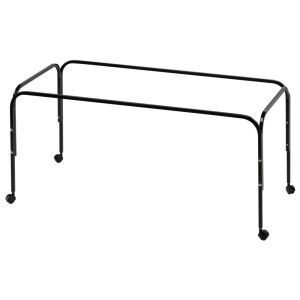 Ferplast Rabbit Casita állvány 120, fekete fém ketrec állvány kerekekkel, Rabbit 120 és Casita 120 ketrecekhez - Ferplast