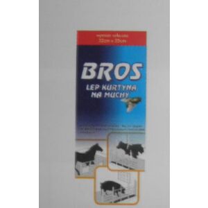 Bros légyfüggöny, 32 x 55 cm, 5 db-os csomag, légycsapda, ragacsos légycsapda, légyfogó, légyirtás, rovarcsapda, kártevőirtás, istálló, istálló, tanya - Rovarcsapda